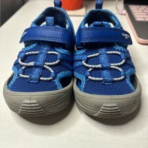Blue Oshkosh B’gosh washable shoes